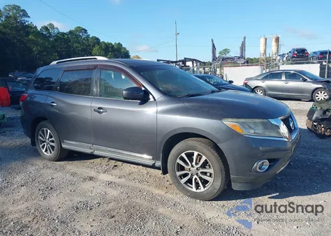 2013 Nissan Pathfinder Sl из США, поврежденный, VIN 5N1AR2MN0DC652564